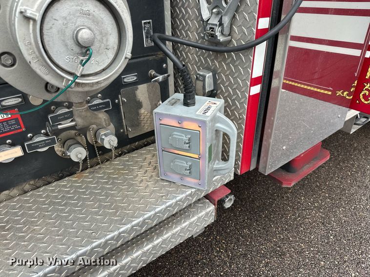 image for item EL0031 2005 Pierce Dash aerial platform fire truck