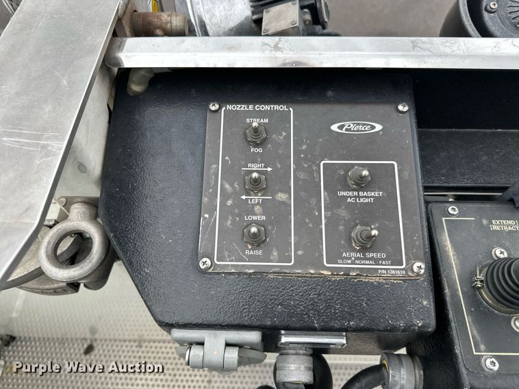 image for item EL0031 2005 Pierce Dash aerial platform fire truck