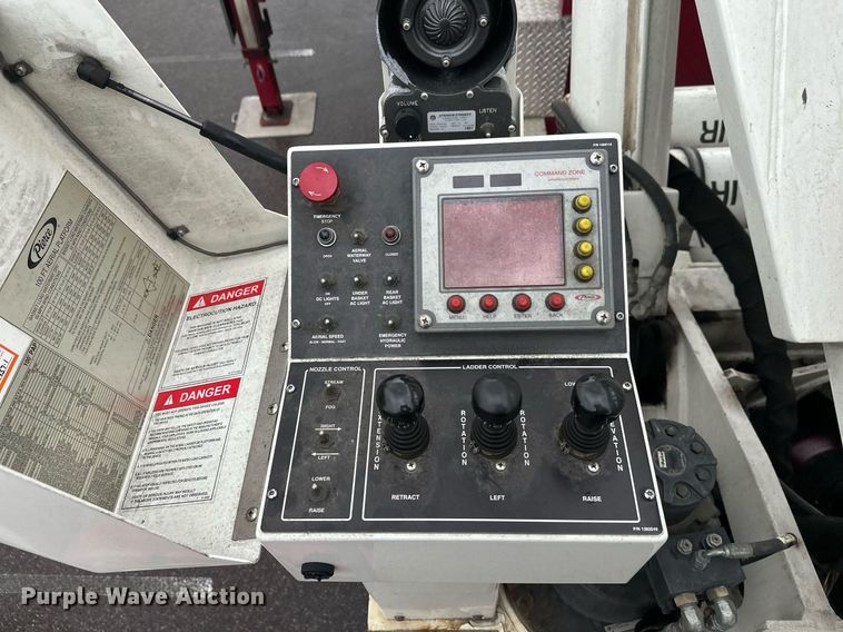 image for item EL0031 2005 Pierce Dash aerial platform fire truck