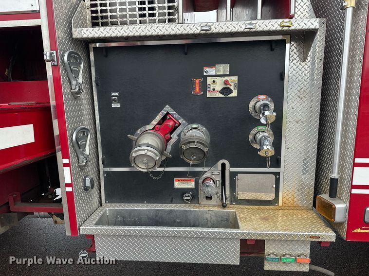 image for item EL0031 2005 Pierce Dash aerial platform fire truck