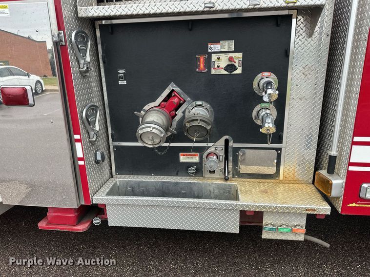 image for item EL0031 2005 Pierce Dash aerial platform fire truck