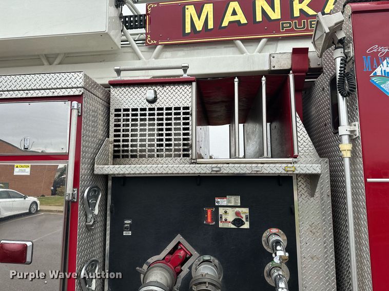 image for item EL0031 2005 Pierce Dash aerial platform fire truck