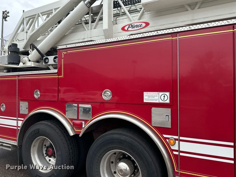 image for item EL0031 2005 Pierce Dash aerial platform fire truck