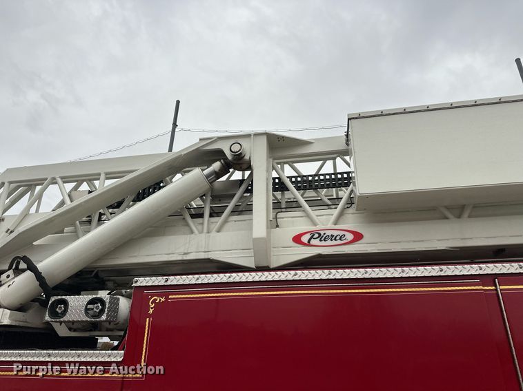 image for item EL0031 2005 Pierce Dash aerial platform fire truck