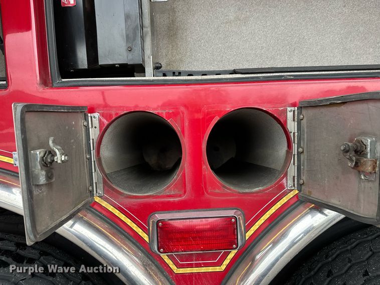 image for item EL0031 2005 Pierce Dash aerial platform fire truck