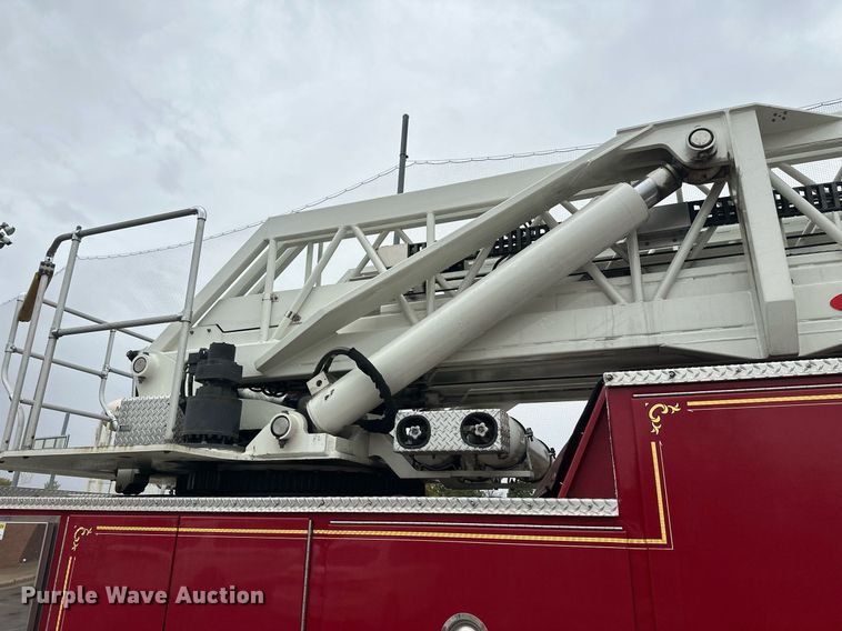 image for item EL0031 2005 Pierce Dash aerial platform fire truck