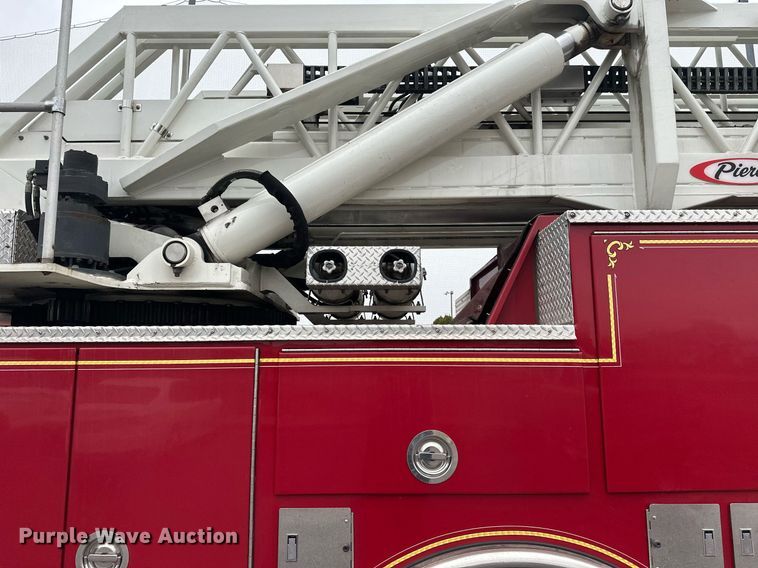 image for item EL0031 2005 Pierce Dash aerial platform fire truck
