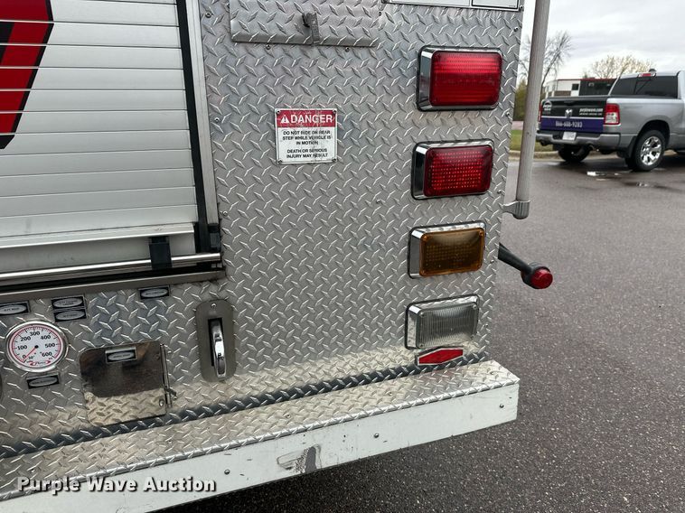 image for item EL0031 2005 Pierce Dash aerial platform fire truck