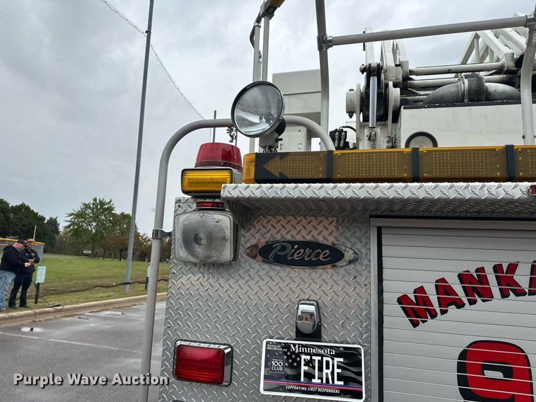 image for item EL0031 2005 Pierce Dash aerial platform fire truck