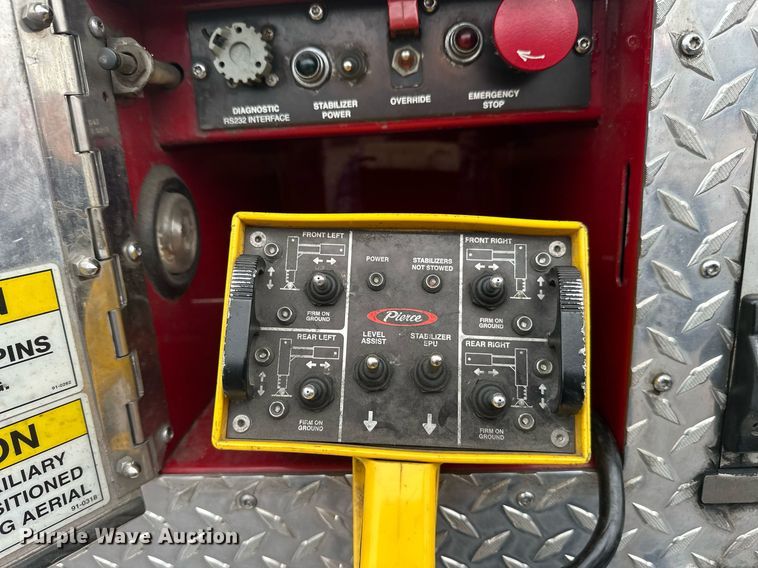 image for item EL0031 2005 Pierce Dash aerial platform fire truck