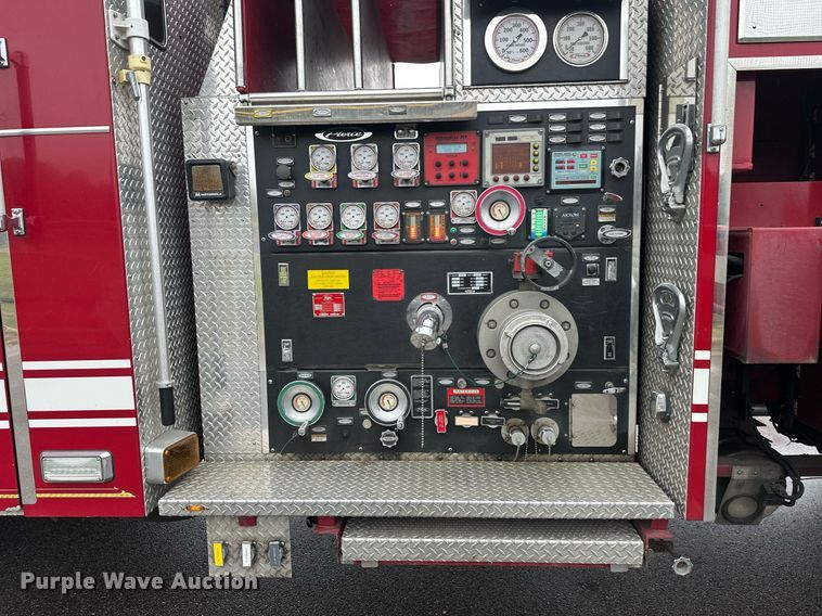 image for item EL0031 2005 Pierce Dash aerial platform fire truck