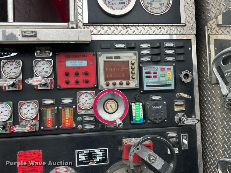 image for item EL0031 2005 Pierce Dash aerial platform fire truck