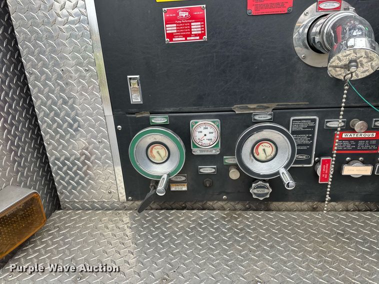 image for item EL0031 2005 Pierce Dash aerial platform fire truck