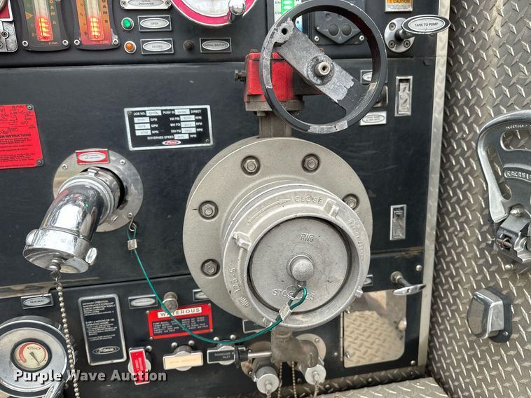 image for item EL0031 2005 Pierce Dash aerial platform fire truck