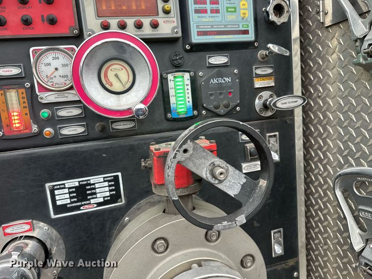 image for item EL0031 2005 Pierce Dash aerial platform fire truck