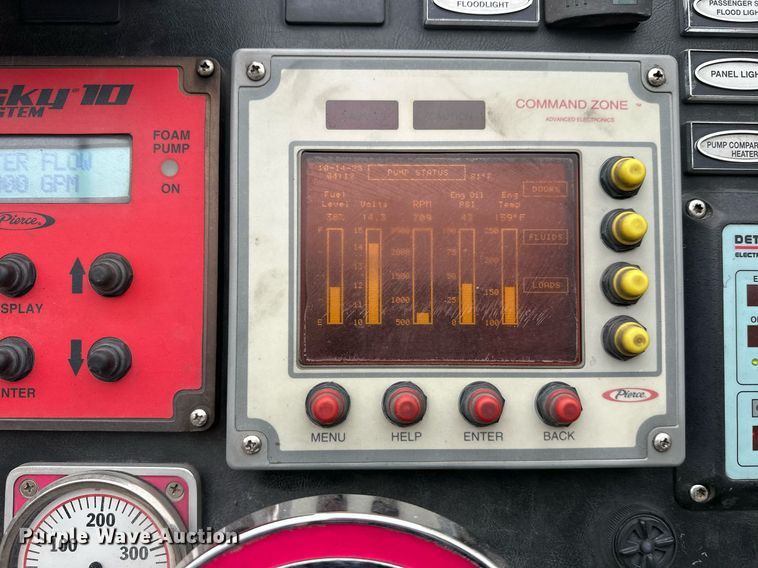 image for item EL0031 2005 Pierce Dash aerial platform fire truck