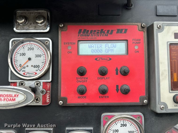 image for item EL0031 2005 Pierce Dash aerial platform fire truck