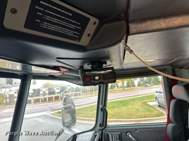 image for item EL0031 2005 Pierce Dash aerial platform fire truck