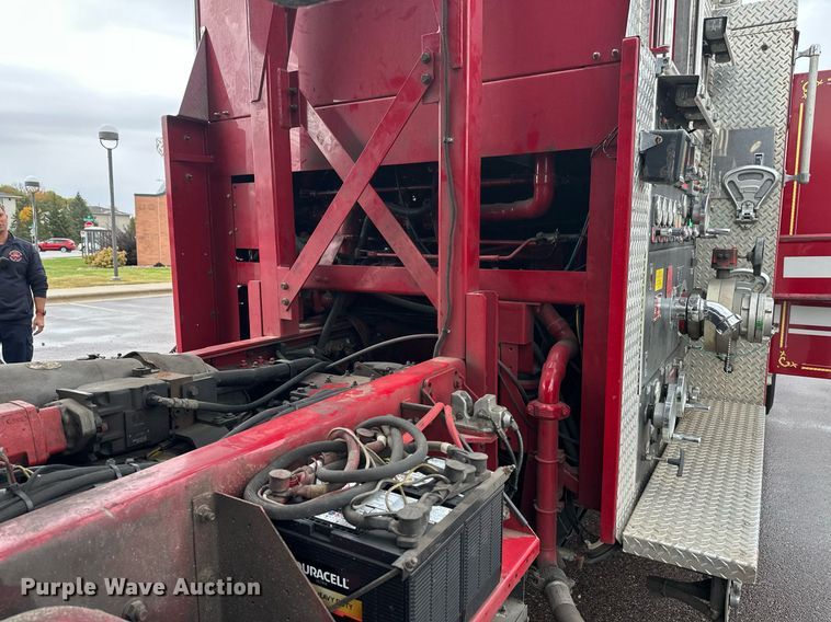 image for item EL0031 2005 Pierce Dash aerial platform fire truck