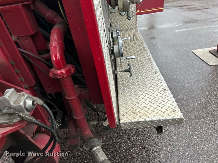 image for item EL0031 2005 Pierce Dash aerial platform fire truck