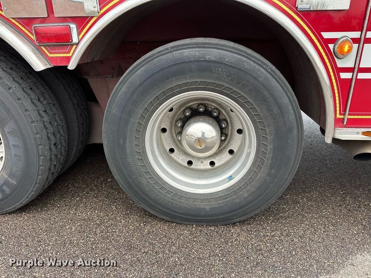 image for item EL0031 2005 Pierce Dash aerial platform fire truck