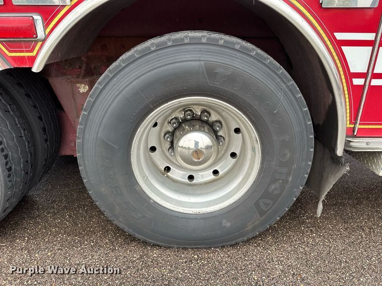 image for item EL0031 2005 Pierce Dash aerial platform fire truck