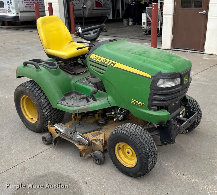 image for item EM2403 John Deere X740 lawn mower