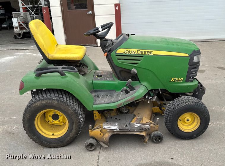 image for item EM2403 John Deere X740 lawn mower