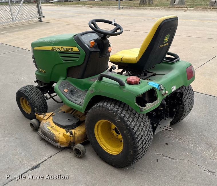 image for item EM2403 John Deere X740 lawn mower