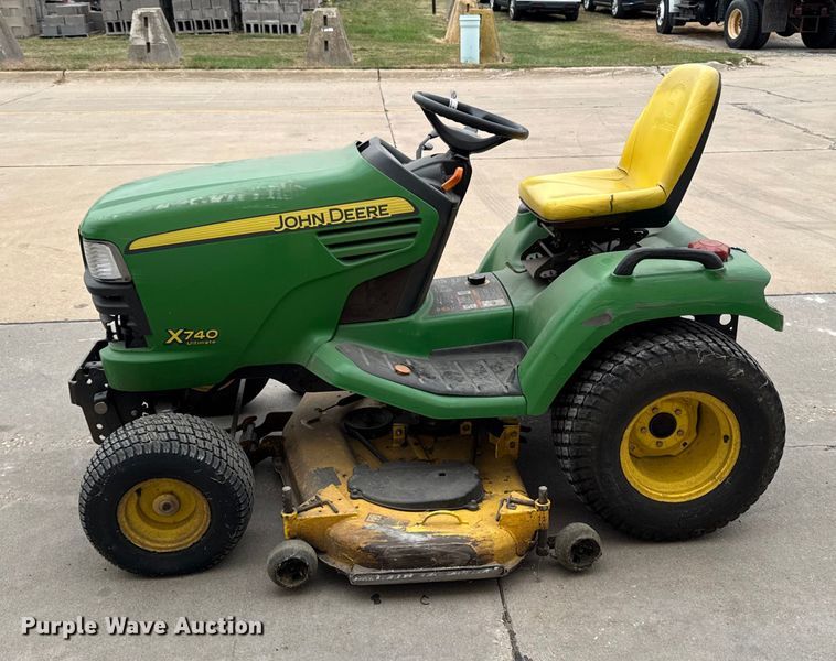 image for item EM2403 John Deere X740 lawn mower