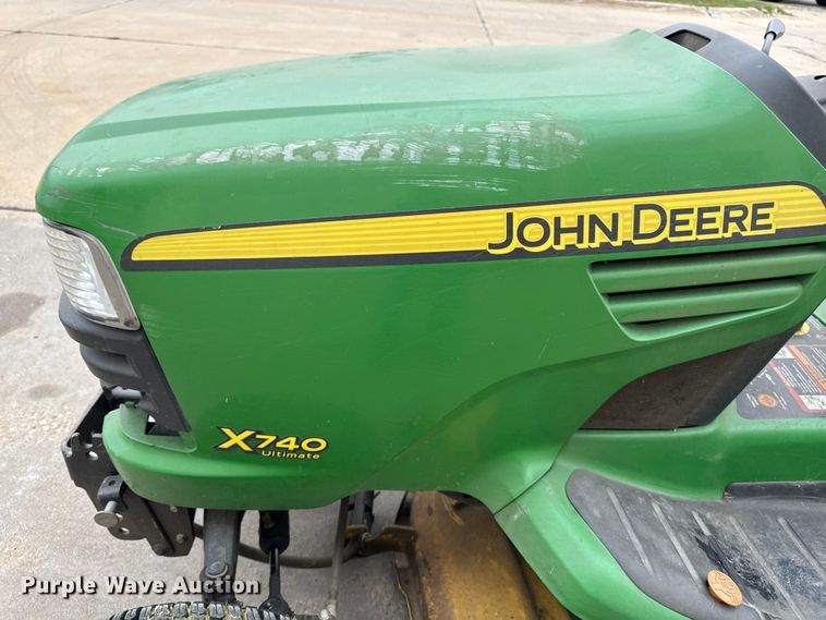 image for item EM2403 John Deere X740 lawn mower
