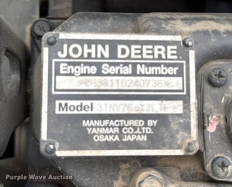 image for item EM2403 John Deere X740 lawn mower