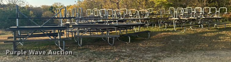 image for item EM2438 (12) picnic tables