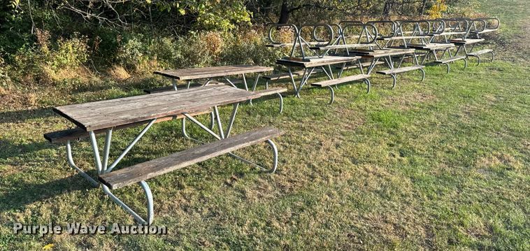 image for item EM2441 (10) picnic tables