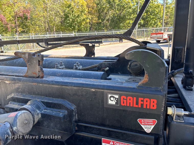 image for item EM6124 2025 Mack Granite roll-off container truck