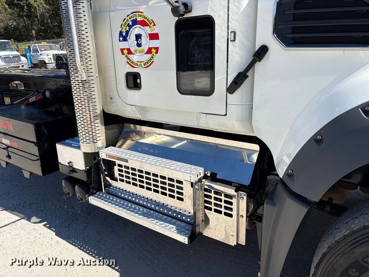 image for item EM6126 2025 Mack Granite roll-off container truck