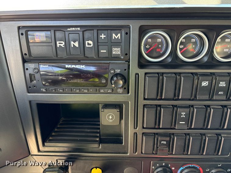 image for item EM6126 2025 Mack Granite roll-off container truck