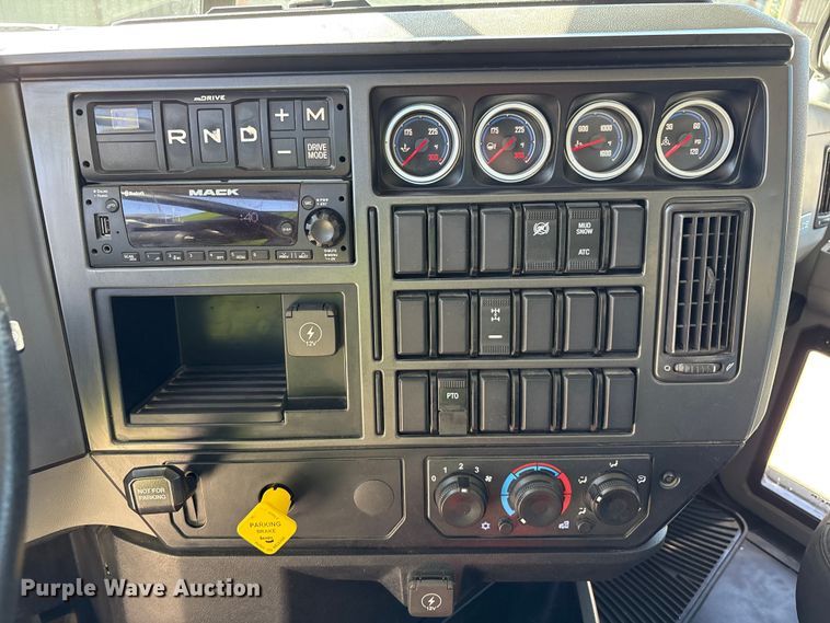 image for item EM6126 2025 Mack Granite roll-off container truck