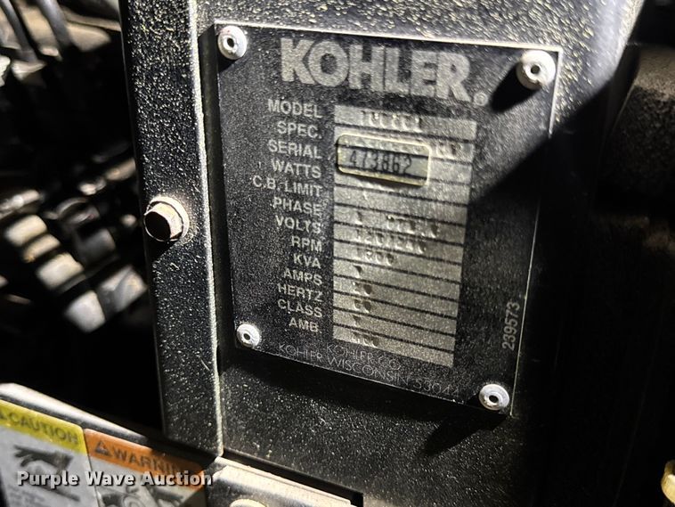 image for item EN0534 Kohler light plant