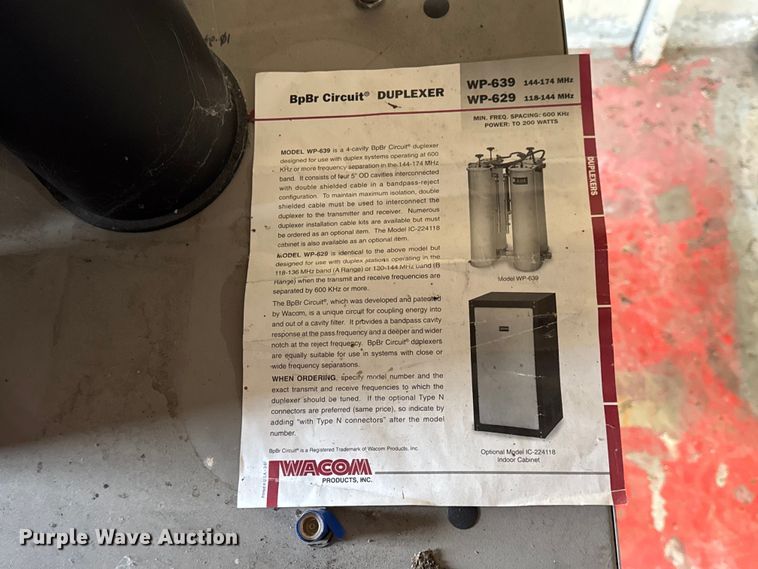 image for item EN0539 Ericsson SXHMC1 BpBr circuit duplexer