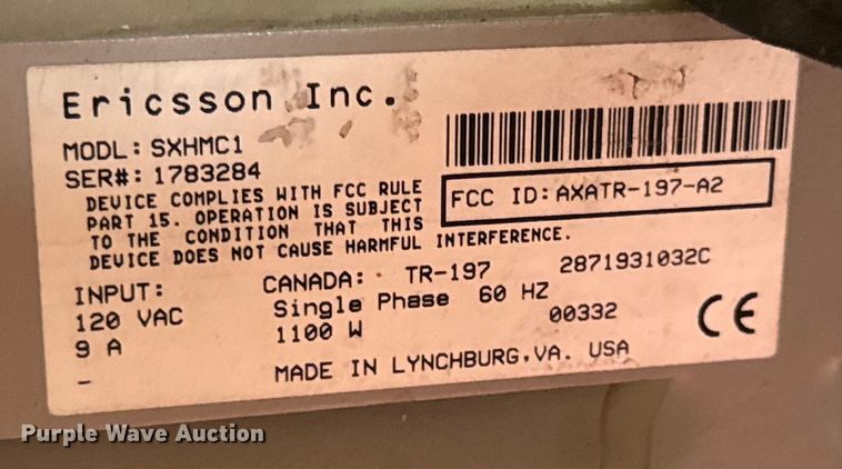 image for item EN0539 Ericsson SXHMC1 BpBr circuit duplexer