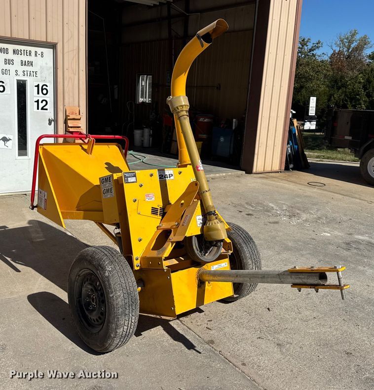 image for item EN0569 Grounds Maintenance Equipment, Inc. 24P wood chipper
