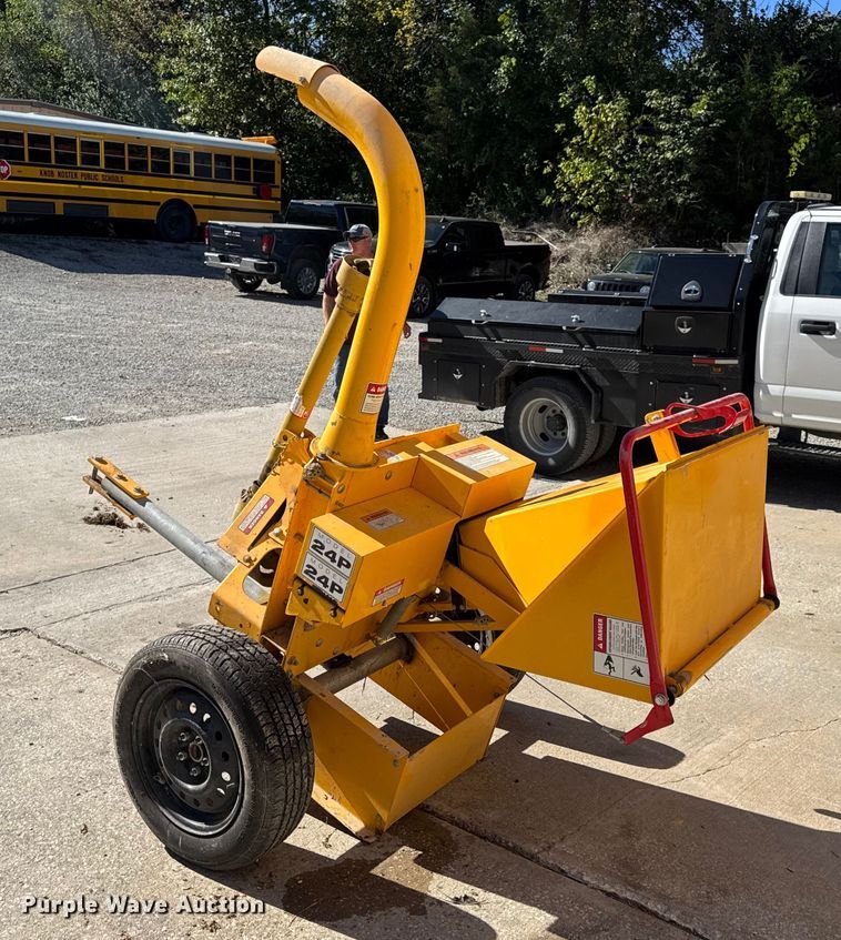 image for item EN0569 Grounds Maintenance Equipment, Inc. 24P wood chipper