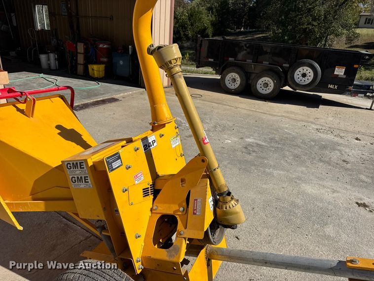 image for item EN0569 Grounds Maintenance Equipment, Inc. 24P wood chipper