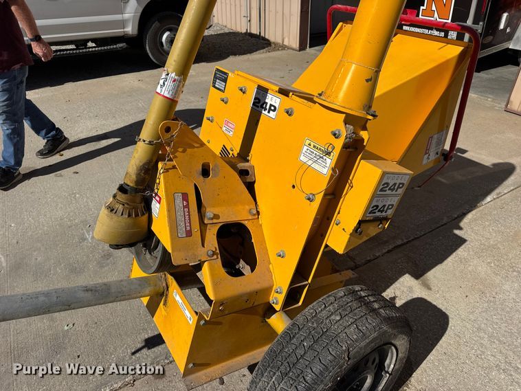 image for item EN0569 Grounds Maintenance Equipment, Inc. 24P wood chipper