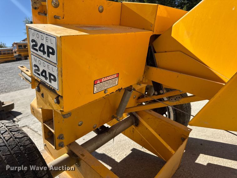 image for item EN0569 Grounds Maintenance Equipment, Inc. 24P wood chipper