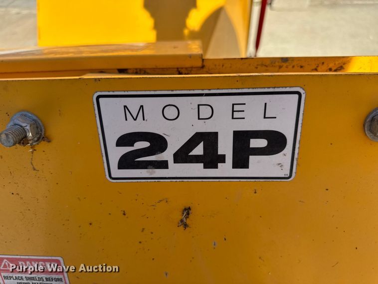 image for item EN0569 Grounds Maintenance Equipment, Inc. 24P wood chipper
