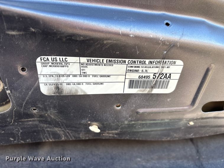 image for item EN5720 2021 Dodge Charger Police 