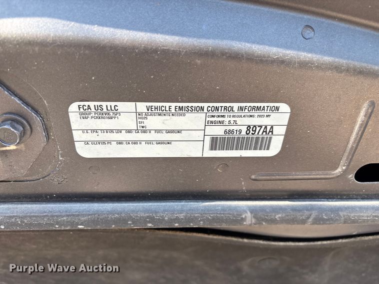 image for item EN5722 2023 Dodge Charger Police 