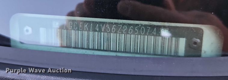 image for item EO4730 2006 Chevrolet Silverado 1500 pickup truck